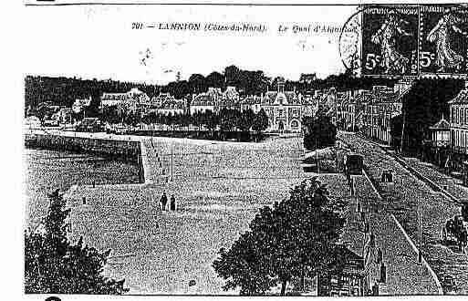 Ville de LANNION Carte postale ancienne